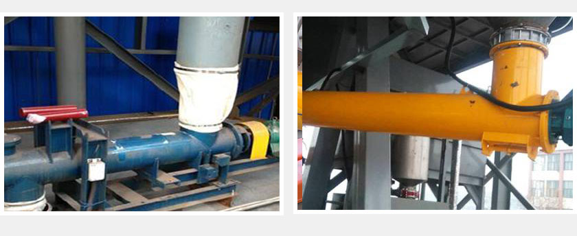 LS114螺旋输送机布置形式