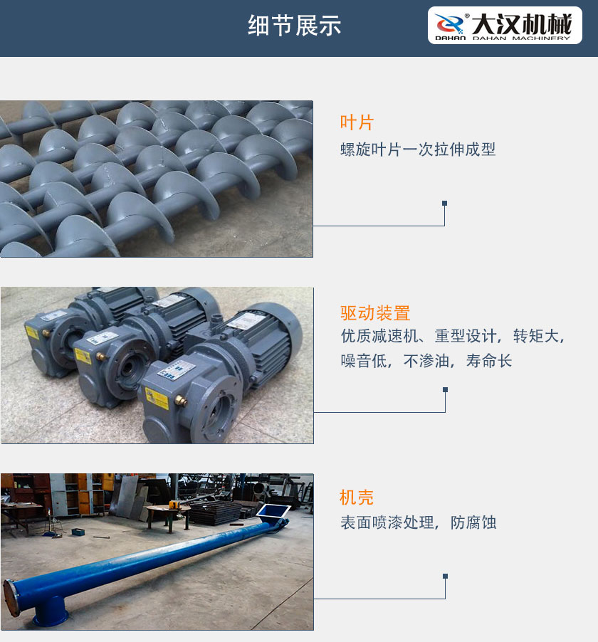 LS159螺旋输送机结构