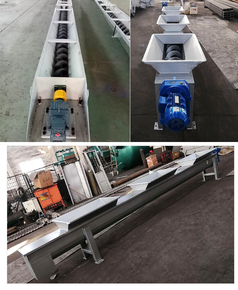 双螺旋输送机图片