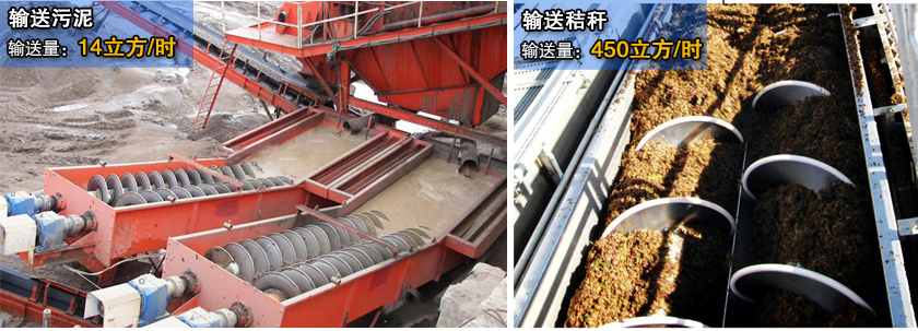 双螺旋给料机使用现场图