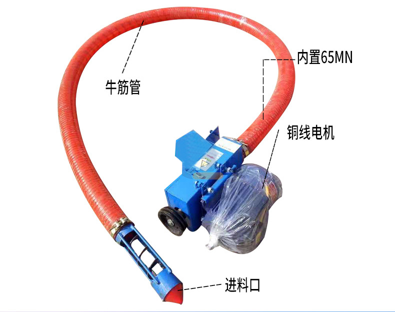 吸粮机原理及构造图