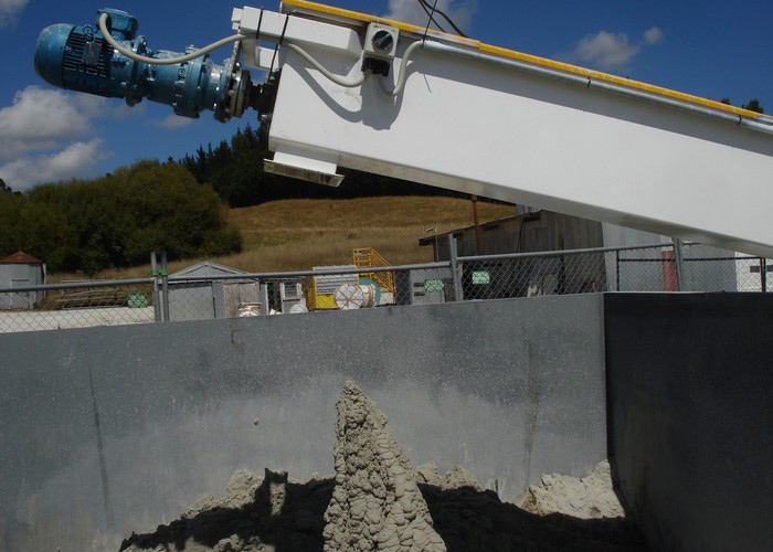 无轴螺旋输送机现场