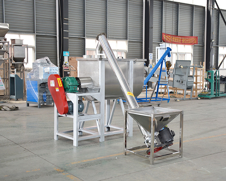 螺旋轴与吊、头、尾轴承嵌入连接