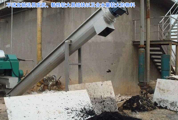 U型螺旋输送机主要用于输送小颗粒状、粉状、小块状物料，不适宜输送易变质、黏性较大易结块以及含水量较大的物料。
